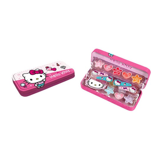 Hello Kitty Trousse de toilette ou de maquillage rose à motifs