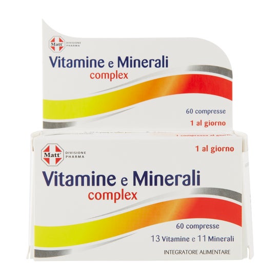 Matt Pharma Vitamines Minéraux Complex 60comp