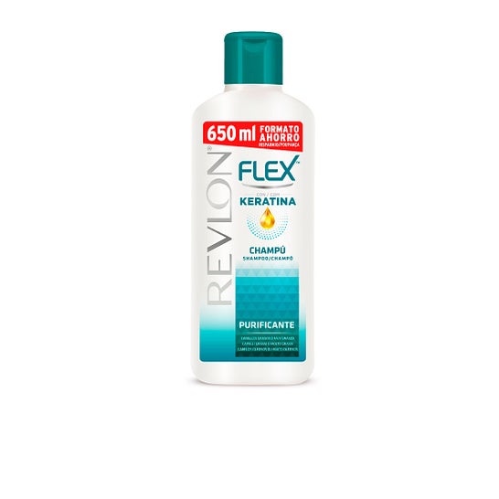 Revlon Flex Keratin Shampooing Purifiant Cheveux Gras 650ml