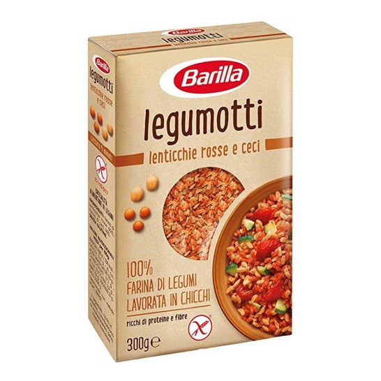 Barilla Legumotti Lentilles Rouges et Pois Chiches Bio 300g
