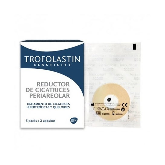 Tropholastine® Réducteur de cicatrices périaréolaires 3x2pcs