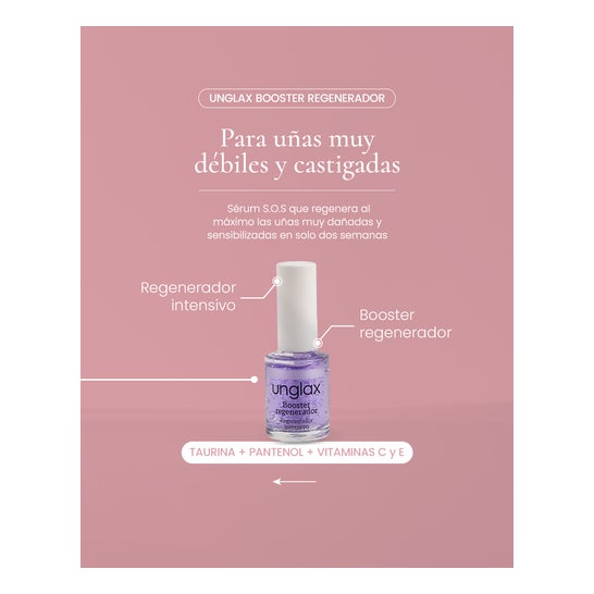 Unglax Booster Régénérateur Ongles 10ml