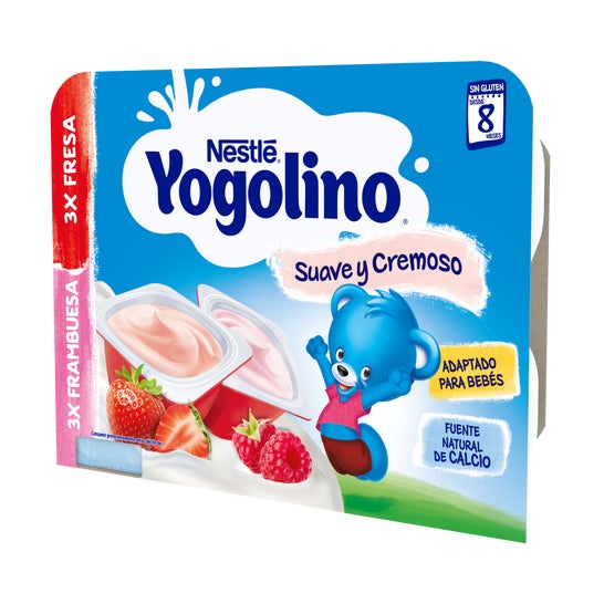 Nestlé Yogolino 3 Fraise 3 Framboise 3 Framboise