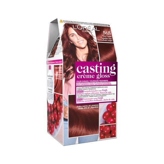 L'Oréal Casting Creme Gloss 565-Grana Red 3 pièces