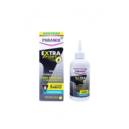 Paranix Extra Fort Shampooing + Peigne Métal 200ml