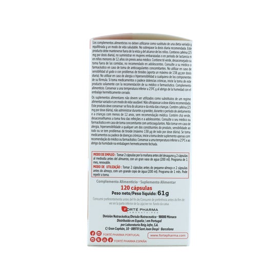 Forté Pharma XtraSlim 700 Femme 45+ 120 Capsules