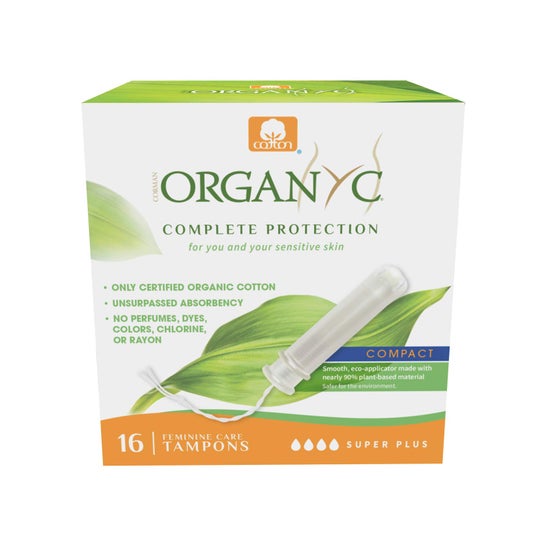 Organyc T Super Plus Applicateur compact 16 pcs