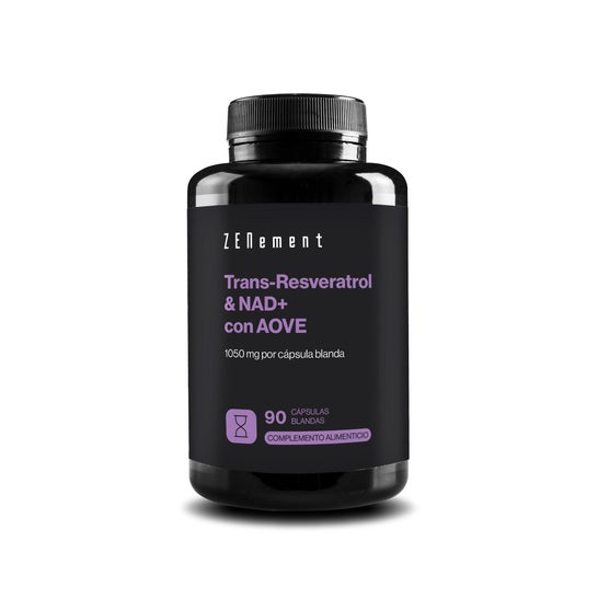 Zenement Trans-Resveratrol & NAD+ con AOVEE 90 perlas