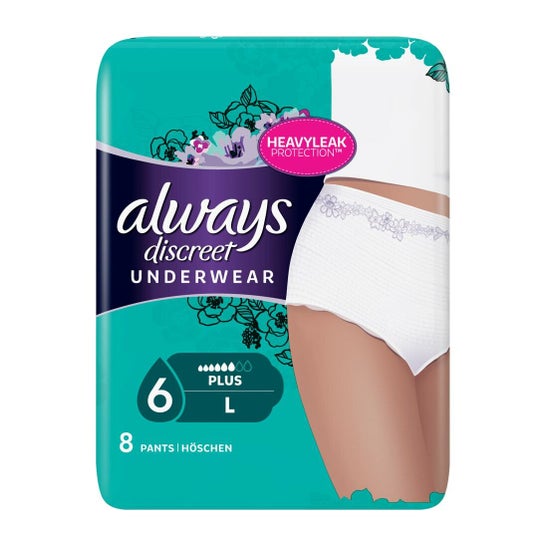 Always Culottes Discreet Femme Plus Taille L 8uts