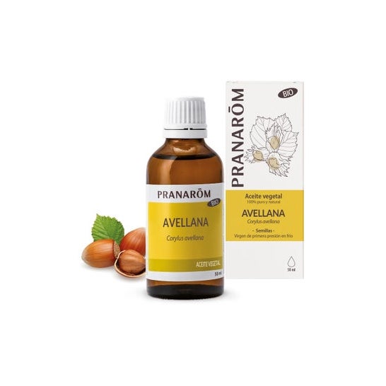 Pranarôm Huile Végétale de Noisette Bio 50ml