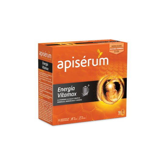 Apiserum Energia Vitamax 18 flacons