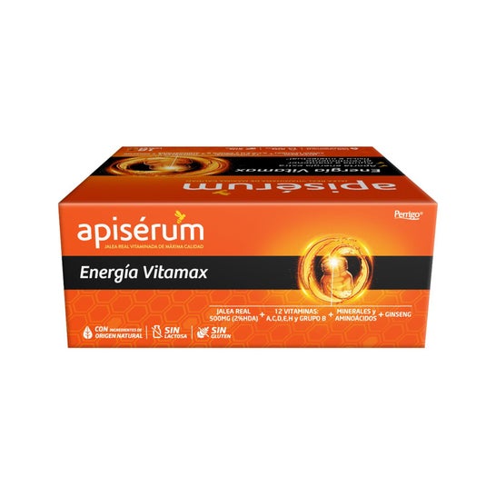 Apiserum Energia Vitamax 18 flacons