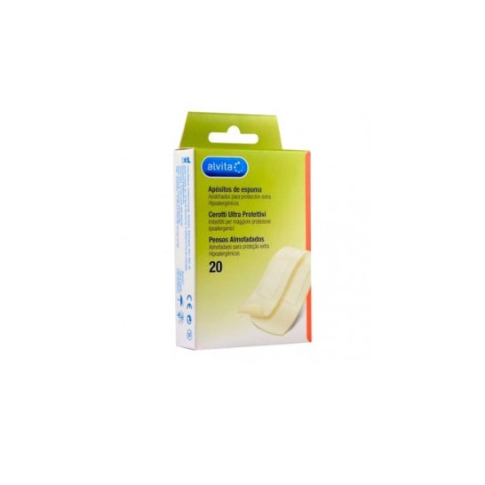 Alvita Adhesive Dressing Foam 20 Unités