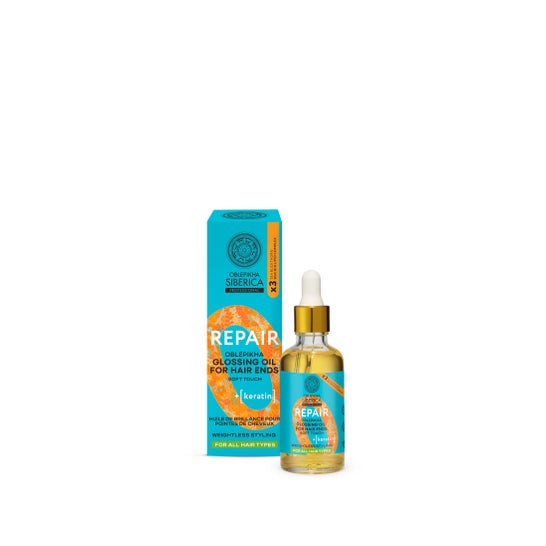 Natura Siberica Huile Réparatrice Brillance Pour Pointes De Cheveux 50 ml