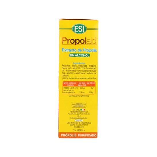 Propolaid extrait de propolis sans alcool et échinacée 50ml