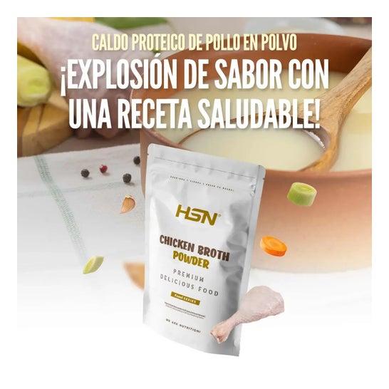 HSN Caldo Proteico de Pollo en Polvo 500g