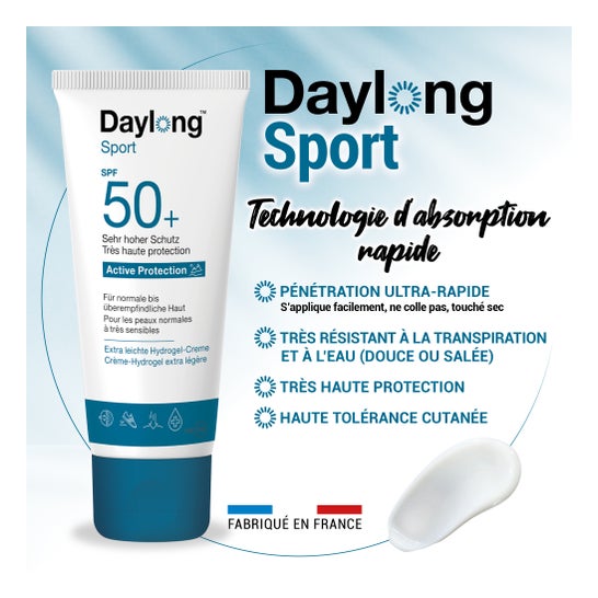Daylong Sport Crème-Hydrogel Extra Légère SPF50+ 50ml