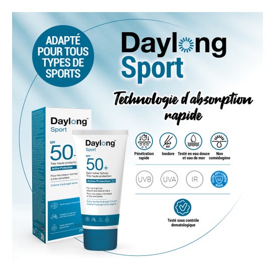 Daylong Sport Crème-Hydrogel Extra Légère SPF50+ 50ml