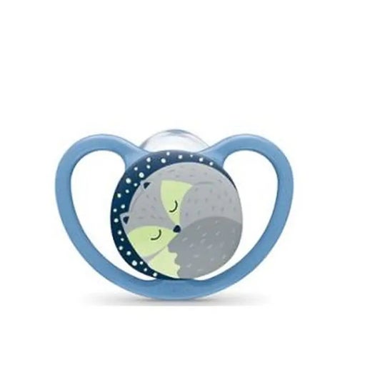 Nuk Sucette en silicone Space Night 6-18M 1ud Nuk Sucette en silicone Space Night 6-18M 1ud