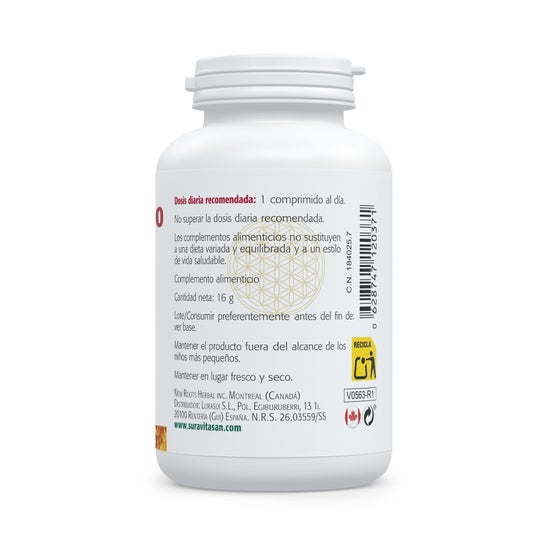 Sura Vitasan Acide Folique Actif 60 gélules