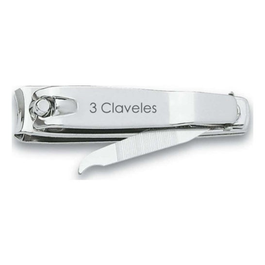 3 Coupe-ongles avec lime 8cm 1 pc