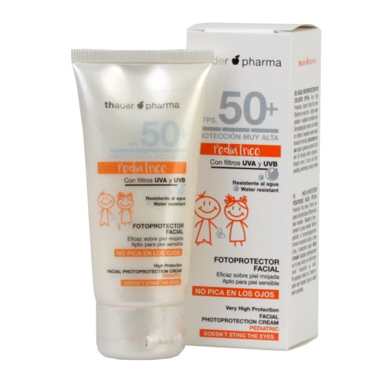 Thader Pharma Photoprotecteur Facial Pédiatrique SPF50+ 50 ml