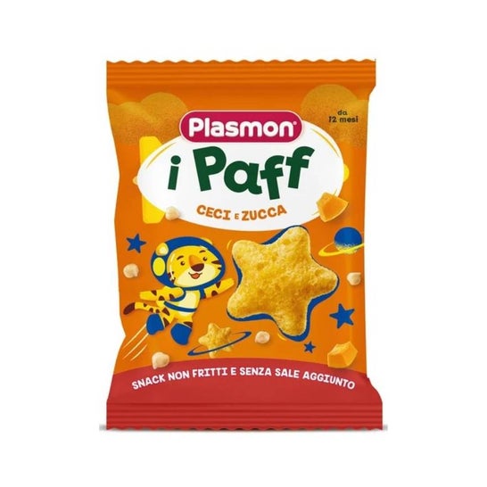 Plasmon Paff Snack Citrouille Pois Chiches 12M 15g