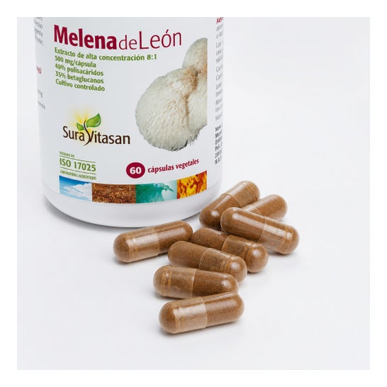 Sura Vitasan Melena De León 60 Capsules