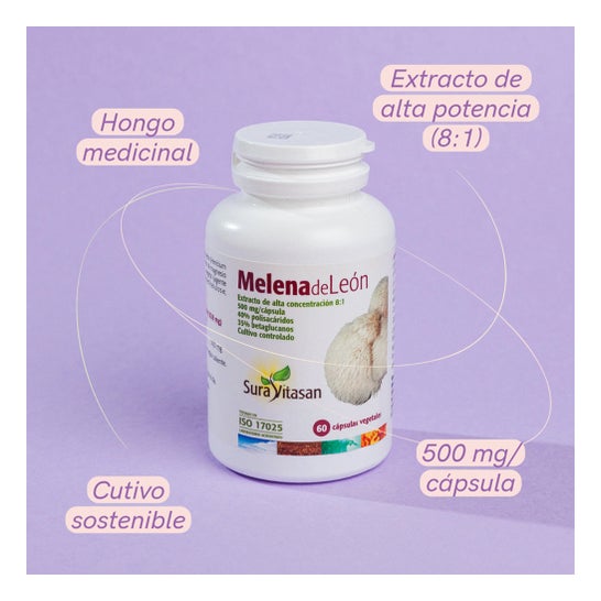 Sura Vitasan Melena De León 60 Capsules
