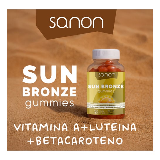 Sanon Sun Bronze 60 gommes