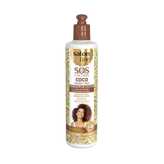 Salon Line Activateur Boucles Sos Cachos Huile Coco 300ml