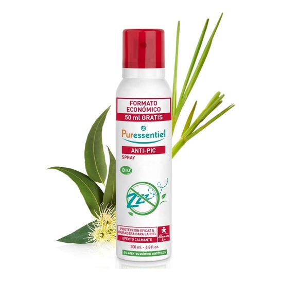 Puressentiel Spray Répulsif Anti-Pique aux He Bio 200ml