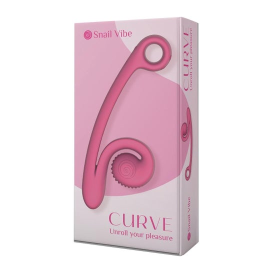 Snail Vibe Curve Vibrateur Rose 1ut