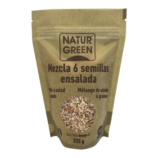 Naturgreen Mixte 6 Graines Salade 225g