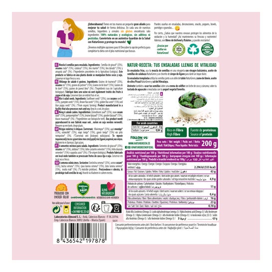 Naturgreen Mixte 6 Graines Salade 225g