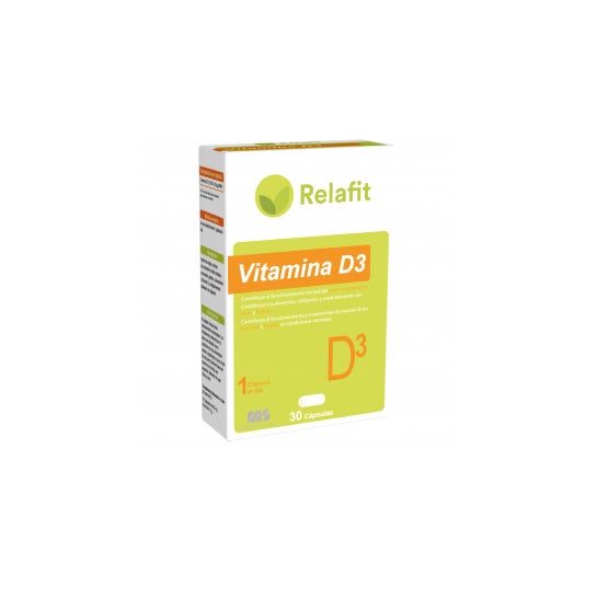 Relafit Vitamine D3 30 Capsules