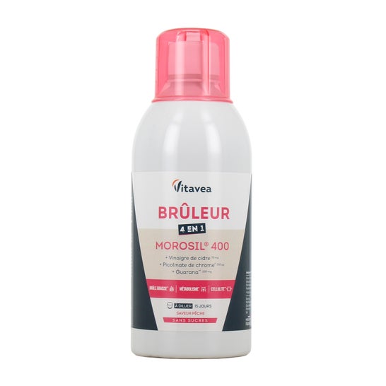 Vitavea Brûleur 4 En 1 Morosil 400 Pêche 500 ml