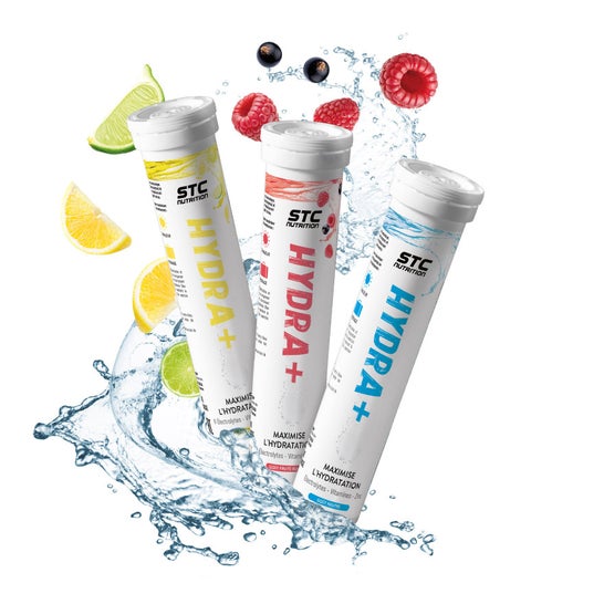 STC Nutrition Hydra+ Fruits Rouges 20 Comprimés STC Nutrition Hydra+ Fruits Rouges 20 Comprimés