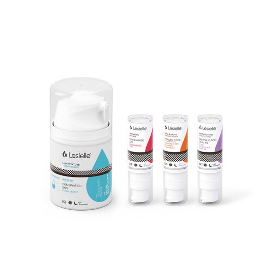 Lesielle Pack Anti-imperfections Base Peau Mixte + 3 Actifs