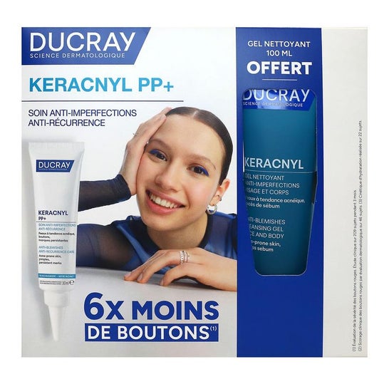 Ducray Keracnyl PP+ Pack Antiimperfecciones Crema + Gel