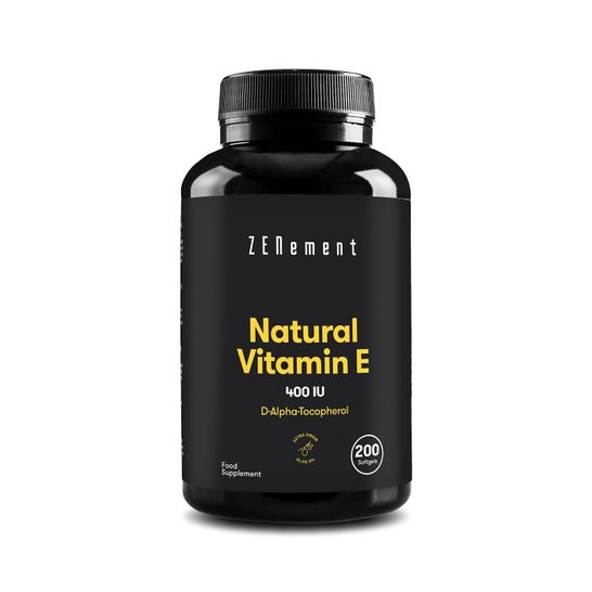 Zenement Vitamine E Naturel 400 Ui D-Alpha-Tocophérol 200caps