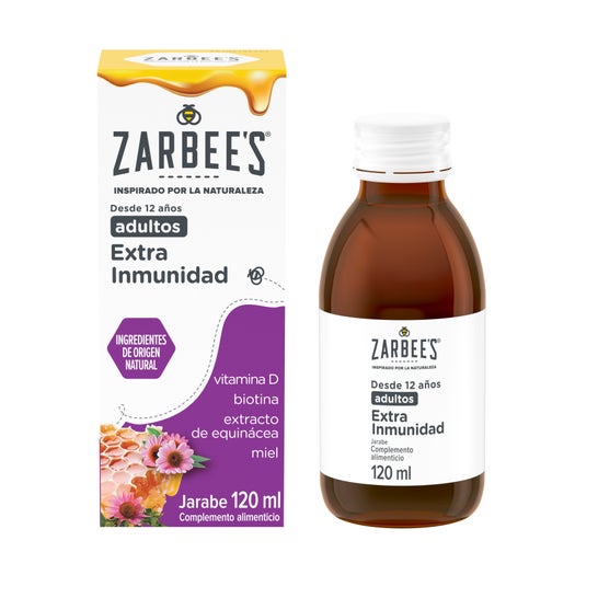Zarbee's Adultes Extra Immunité Sirop 120ml