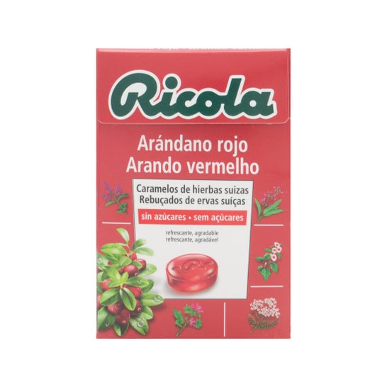 Ricola Bonbons Myrtille Sans sucre 50 g