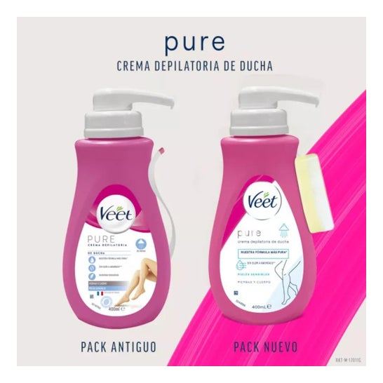 Crème de douche Veet pour peaux sensibles 400ml Crème de douche Veet pour peaux sensibles 400ml