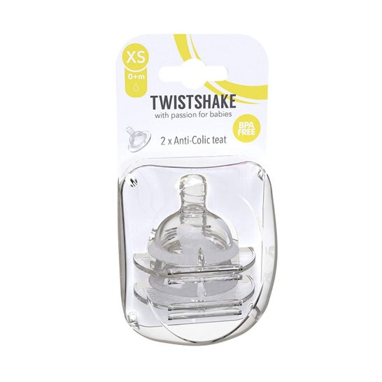 Twistshake Tétine Anti-Colic TXS 2uts