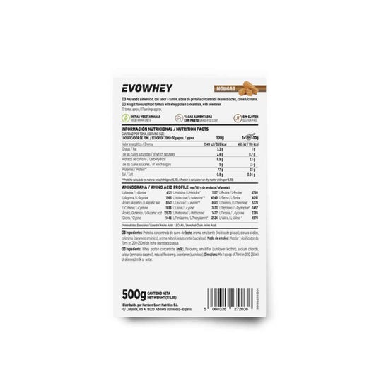 HSN Evowhey Protein Turrón 500g