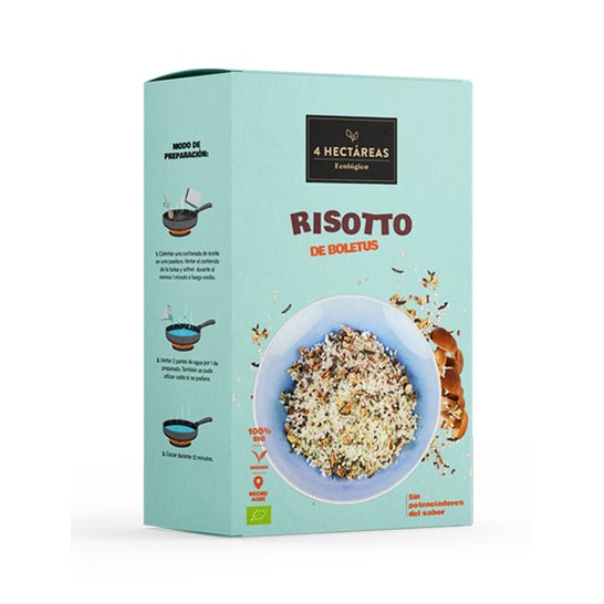 4 Hectáreas Risotto aux Bolets Bio 250g