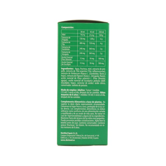 DietMed Propotuss Tea Syrup Eucalyptus 250ml