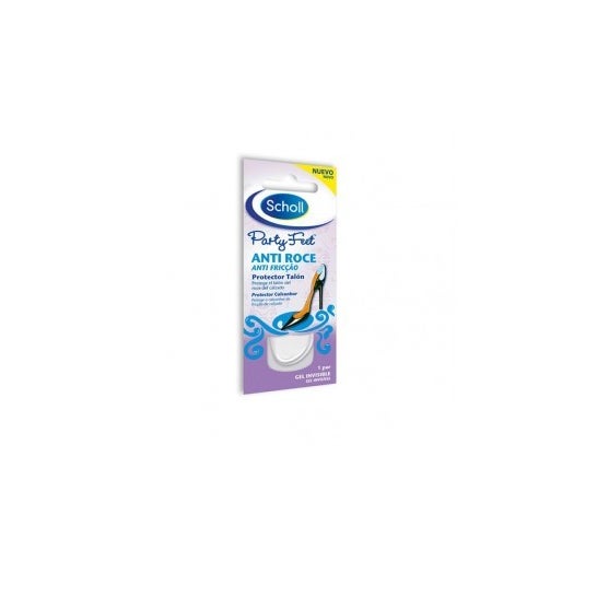 Scholl Party Feet Protecteurs de talon anti-frottement 1 paire