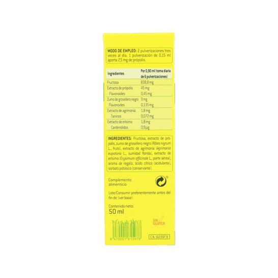Spray à la propolis d'achillée millefeuille 50ml